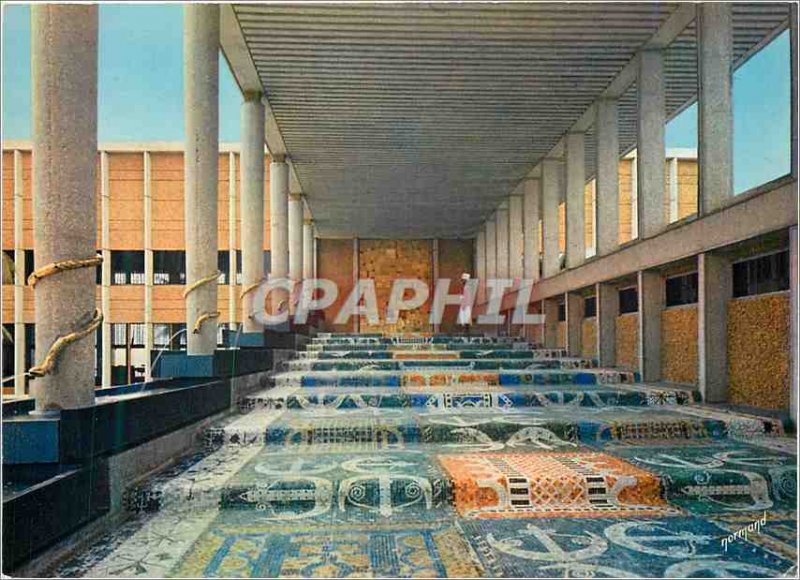 Postcard Modern Cotonou Palace of the Presidency of the Republic of Dahomey H...