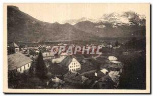 Old Postcard And Sallanches Mont Blanc