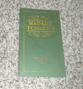 Vintage 1979 Madame Tussaud's Museum Baker Street London Illustrated Guide Book