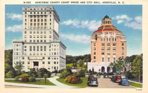 Buncombe County Court House, City Hall Asheville, North Carolina NC  