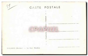 Old Postcard Toulouse Matabiau