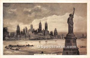 Statue of Liberty New York Harbor NY Unused