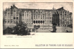 Belgium Liege La Palais Provincial Luik Vintage Postcard 04.34