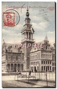 Belgium Old Postcard Great Pavilion exhibition & # 39Anvers