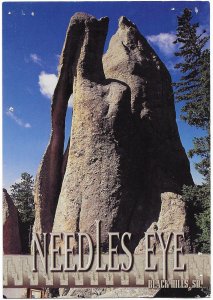 US Unused. Black Hills, South Dakota - Needles Eye.  Nice.