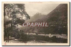 Old Postcard The High Pyrenees general view