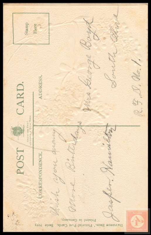 Best Wishes / Greetings (Embossed)