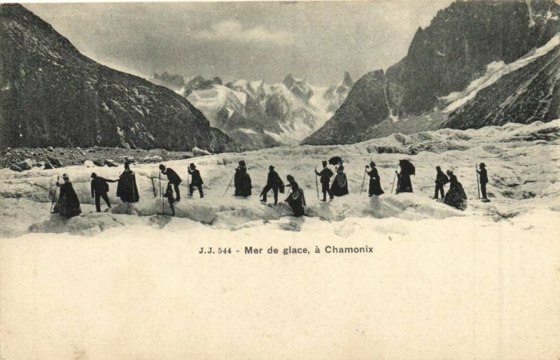 CPA Mer de glace a CHAMONIX (173456)