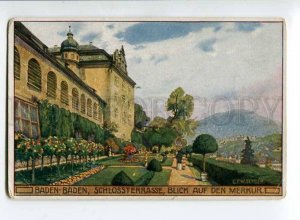 3059264 GERMANY Baden-Baden Schlossterasse Vintage PC