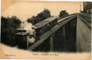 CPA AK Langres - Cremaillere sur le Pont (270366)