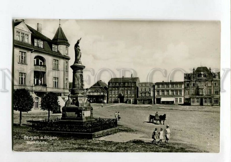 3150968 GERMANY Bergen a. Rugen Vintage photo RPPC