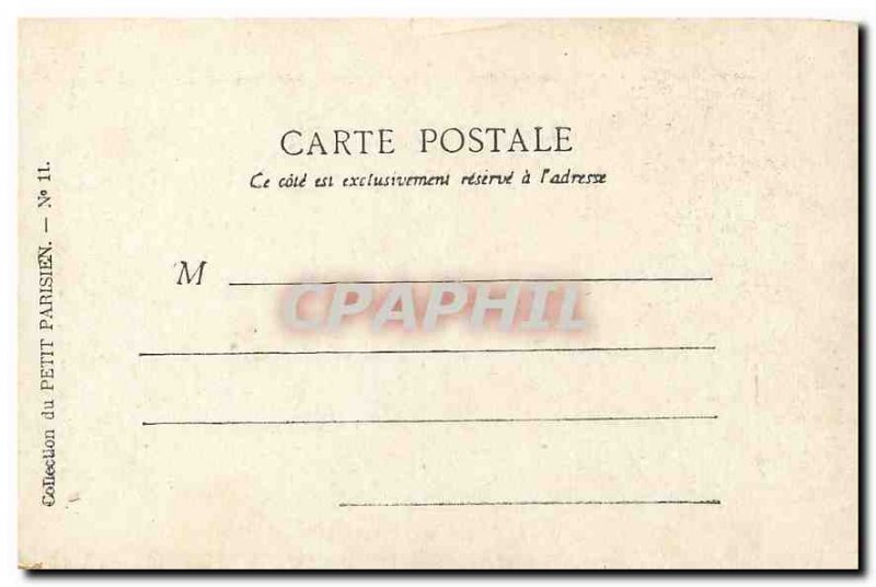 Old Postcard Paris Porte Saint Martin