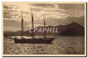 Spain Espana Spain San Sebastian Old Postcard Efectos Sol in the bahia