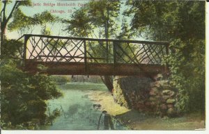 Rustic Bridge Humboldt Park, Chicago, Illinois