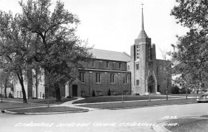 RPPC, Estherville IA Iowa  LUTHERAN CHURCH  Emmet County  c1940's Postcard
