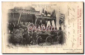 Old Postcard Fetes Franco Russians Betheny Russia Official Journal Tribune Su...