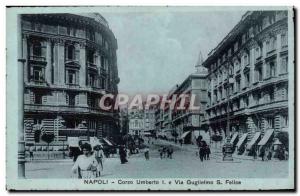 Italy - Italy - Italy - Naples - Naples - Corso Umberto - Via Guglielmo - Old...