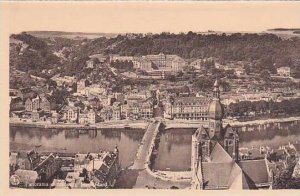 Belgium Dinant Panorama et faubourg Saint Medard