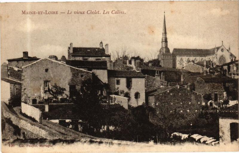 CPA Maine-et-Loire - Le vieux CHOLET. Les Calins (165156)