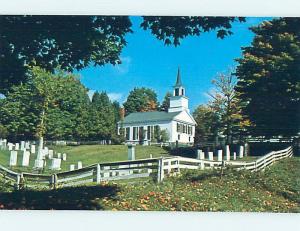 Unused Pre-1980 CHURCH SCENE Brownington Vermont VT L3819