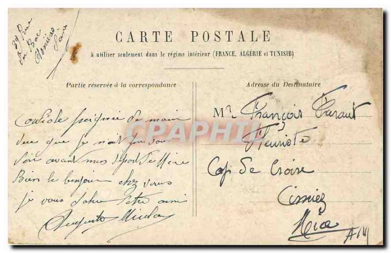 Old Postcard Paris La Madeleine