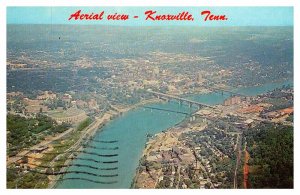 Postcard PANORAMIC SCENE Knoxville Tennessee TN AT0361