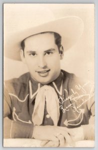 RPPC Country Singer Hal Lone Pine Father of Lenny Breau Photo Postcard A49