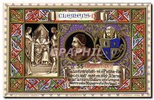 Old Postcard Pope Clement IX