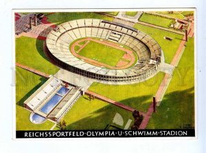 195976 GERMANY olympiad 1936 year SCHICKERT Vintage postcard