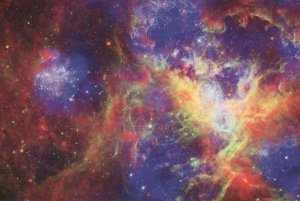 30 Doradus Tarantula Nebula Megellanic Cloud Astronomy Postcard