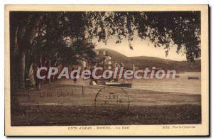 Old Postcard Bandol Le Quai