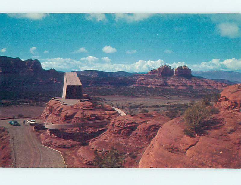 Unused Pre-1980 CHURCH SCENE Sedona Arizona AZ hs6449-22