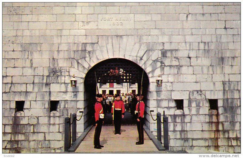 Entrance to Fort Henry, KINGSTON, Ontario, Canada, 40-60´s