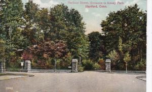 Connecticut Hartford Barbour Street Entrance To Keney Park