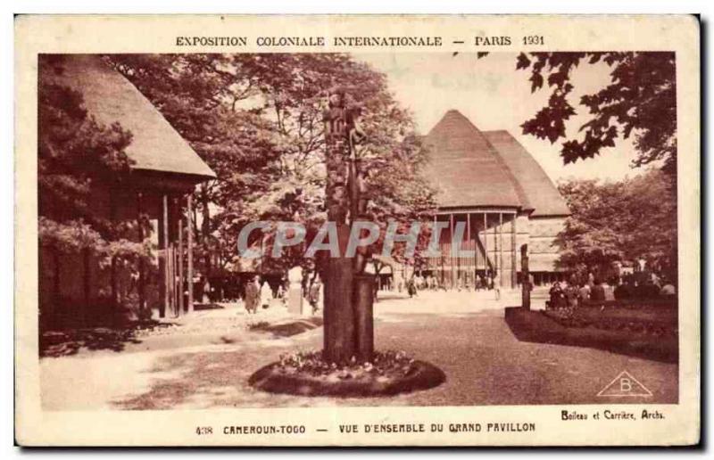 CPA - Exposition Coloniale Internationale - Paris 1931 Cameroun - Togo - vue d'E