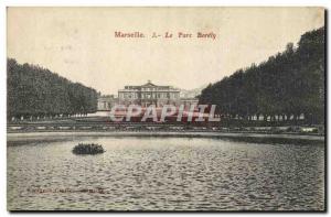 Old Postcard Marseille Borely Park
