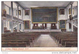 Interior of Faneuil Hall, Boston, Massachusetts, 00-10's