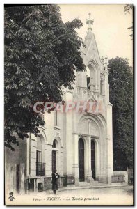 Old Postcard Vichy The Protestant Temple