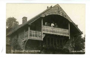 UK - England, Cloutsham, Old Balcony      RPPC