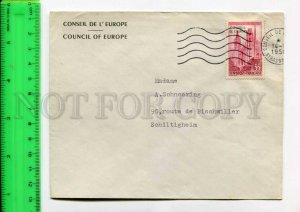 425038 FRANCE Council of Europe 1958 year Strasbourg European Parliament COVER