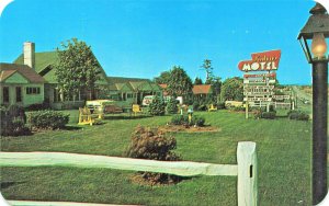 Allentown PA Kuhn's Motel on U.S. 22 Postcard