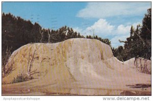 Orange Spring Mound Mammoth Yellowstone National Park 1954