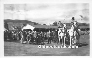 Wueen of England, Prince Edward, Young Princess Elizabeth at Horse Show Scotl...