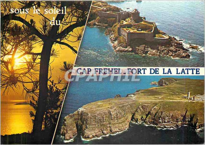 Postcard Modern Cap Frehel Fort La Latte en (North Cotes)