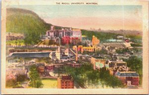Canada The McGill University Montreal Vintage Postcard C074