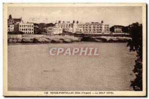 Old Postcard Royan Pontaillac Golf Hotel