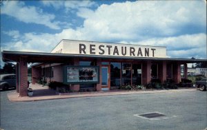 YuleeFlorida FL Winnie Vee Restaurant Motel 1950s-60sPostcard