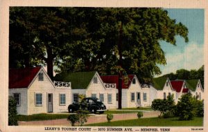 Memphis, Tennessee - Stay at the Leahy's Tourist Court on Summer Ave.  -...