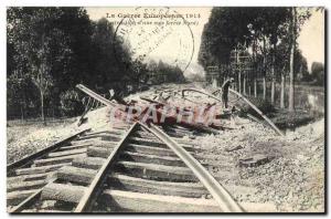 Postcard Old Army of Destruction & # 39A way ferre