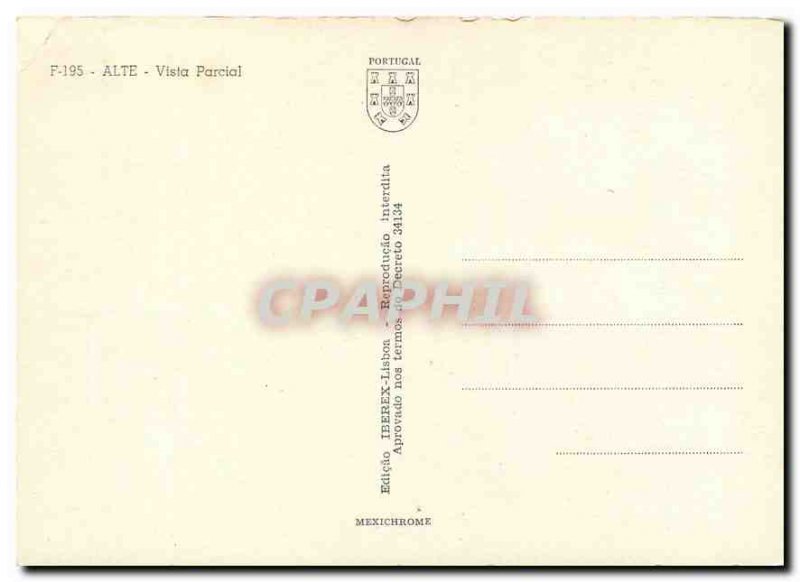 Postcard Modern Alte Vista Parcial